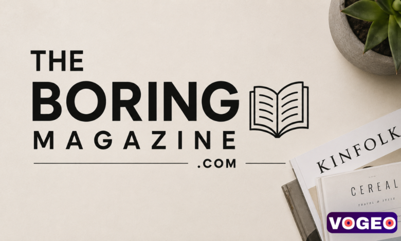 Theboringmagazine com